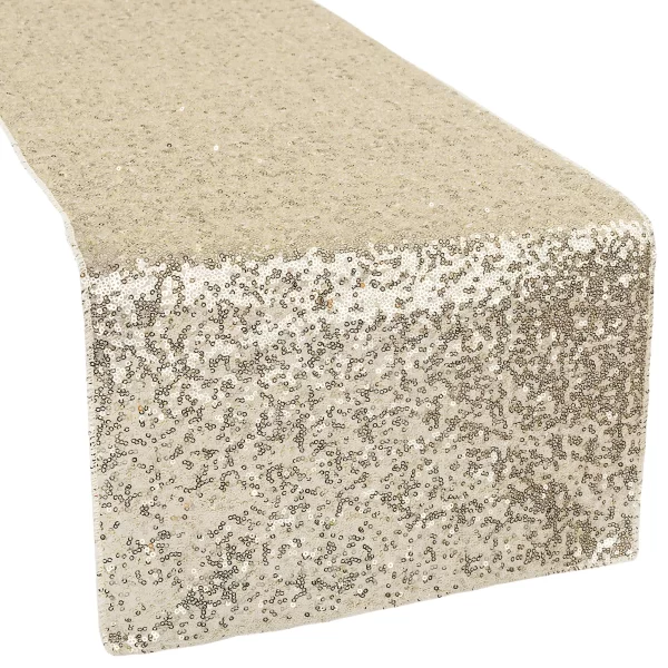 Glitz Sequin Table Runner Champagne 2048x2048