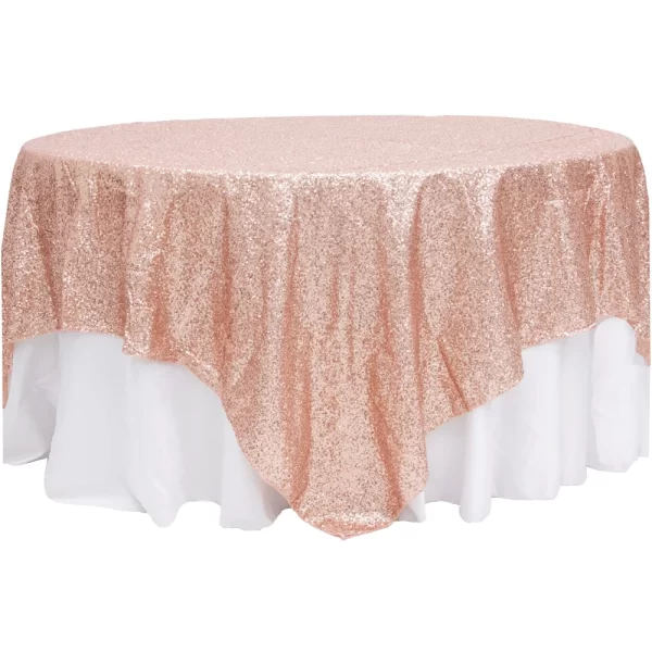 Glitz Sequin TableOverlayTopper90x90Square Blush 2048x2048
